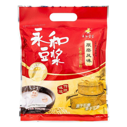(Case) Yon Ho Soybean Powder (Date Flavour) 永和 紅棗味豆漿粉 300g*30