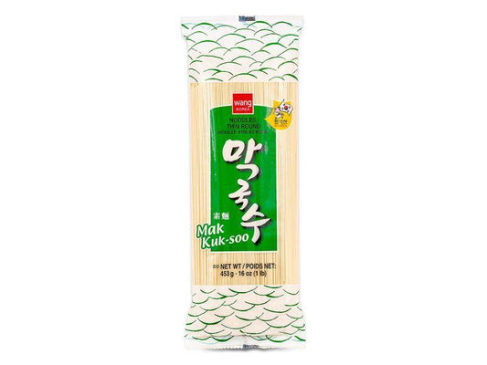(Case) Wang Dried Noodles (Thin & Round) Mak Kuk Soo 막국수 453g*24