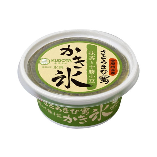 ❄️ Kubota Satokibimitsu Kakigoori Matcha TokachiAdzuki 18 x 170ml