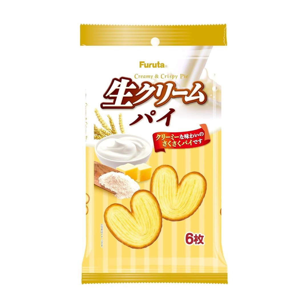 (Case) Furuta Fresh Cream Pie Biscuits 生クリームパイ 39g*40