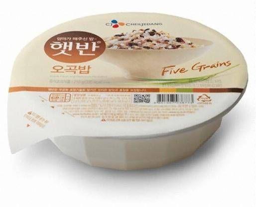 (Case) CJ Hetbahn Cooked Mutli Grains Rice 오곡밥 210g*36