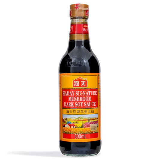Haday Signature Mushroom Dark Soy Sauce 海天 招牌草菰老抽 12 x 500ml