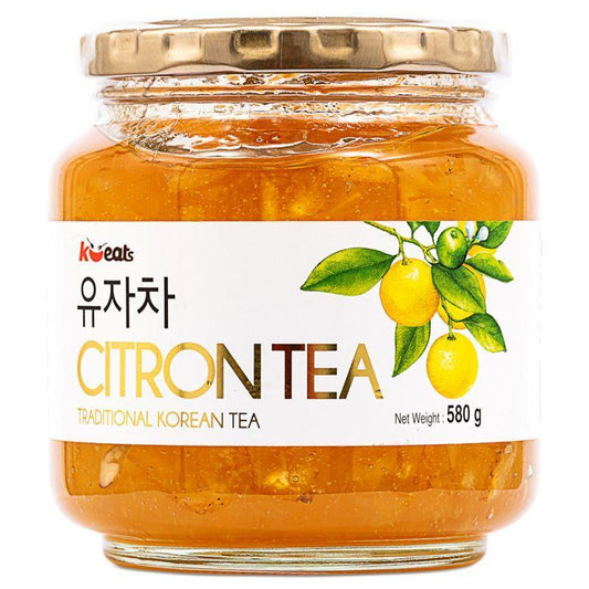 (Case) K-Eats Tradition Korean Citron Tea 유자차 580g*12