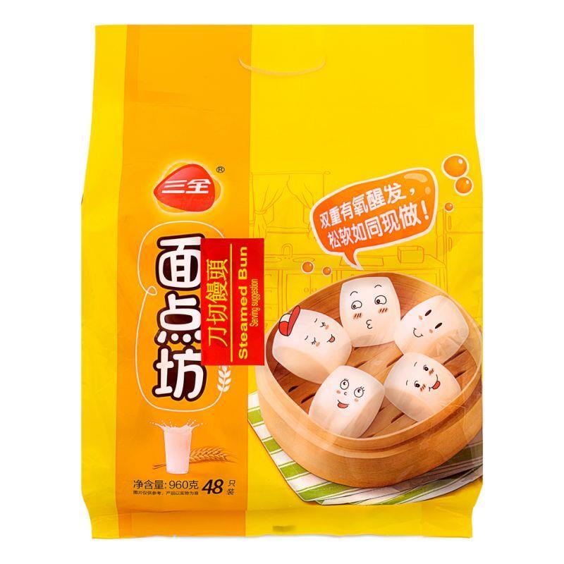 ❄️ SQ Steamed Bun 三全 面點坊 刀切饅頭 8 x 960g