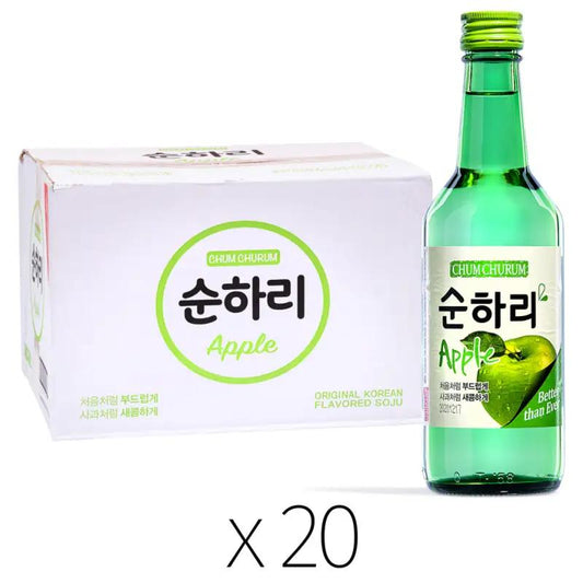 (Case) Chum Churum Apple Soju (ABV 12.0%) 350ml*20