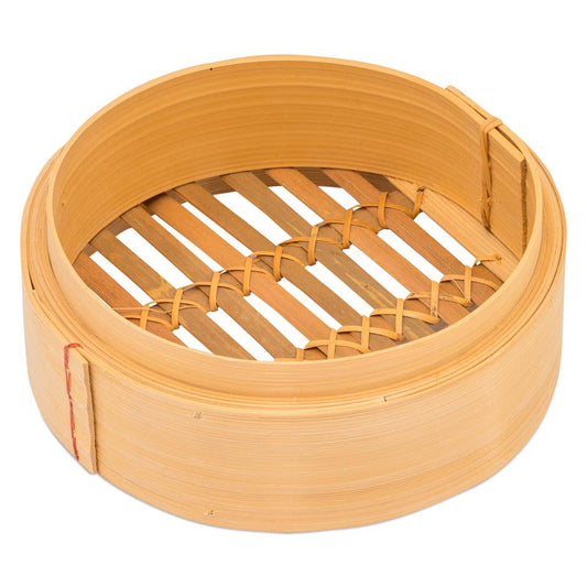 (Case) 8' Bamboo Steamer (without Cover) 8吋竹蒸籠 (不連蓋) *60