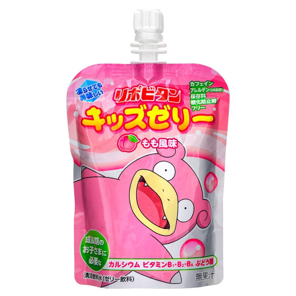 (Case) Taisho Pokemon Lipovitan Jelly Drink (Peach) 125g*30
