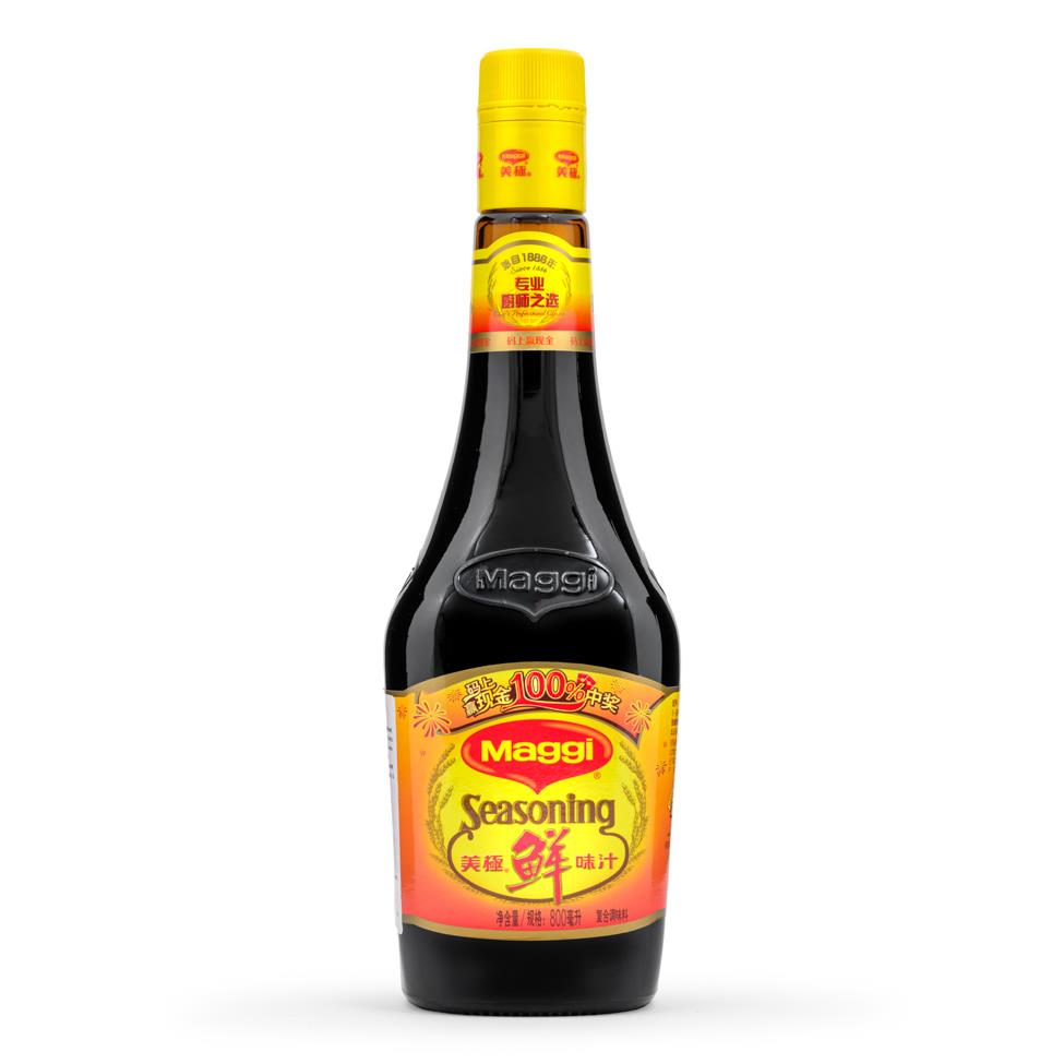 (Case) Maggi Seasoning Sos Perasa (L) 美極 鮮味汁 (大) 800ml*6