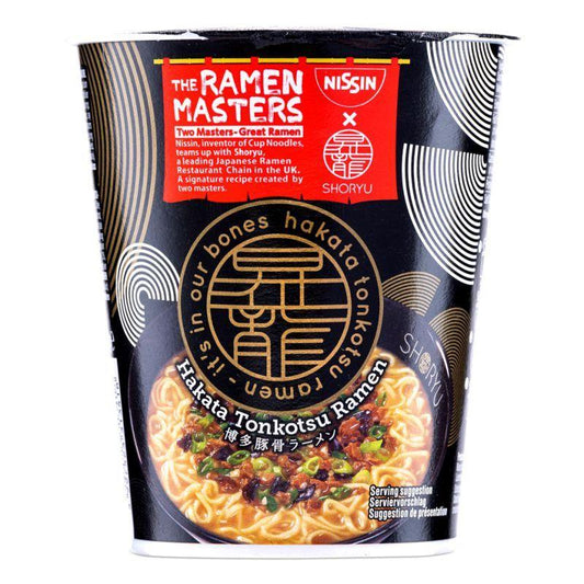 (Case) Nissin x Shoryu Hakata Tonkotsu Ramen Cup 昇龍 博多豚骨ラーメン 72g*8