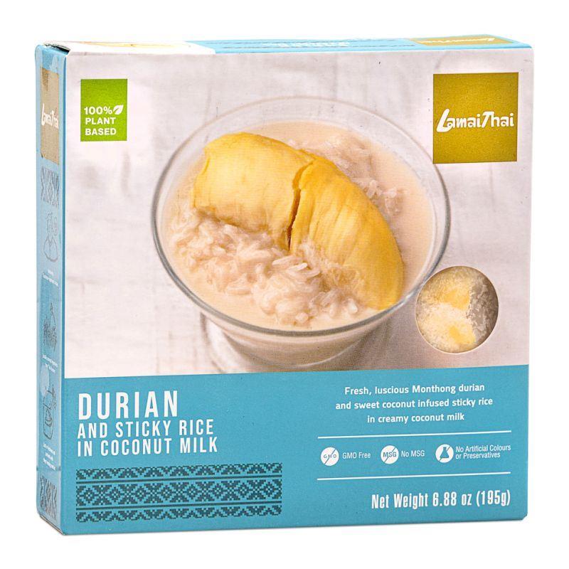❄️ Lamai Thai Durian and Sticky Rice In Coconut Milk 12 x 195g