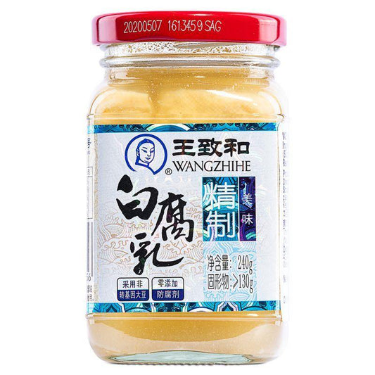 (Case) Wangzhihe White Beancurd 王致和 精製白腐乳 240g*24