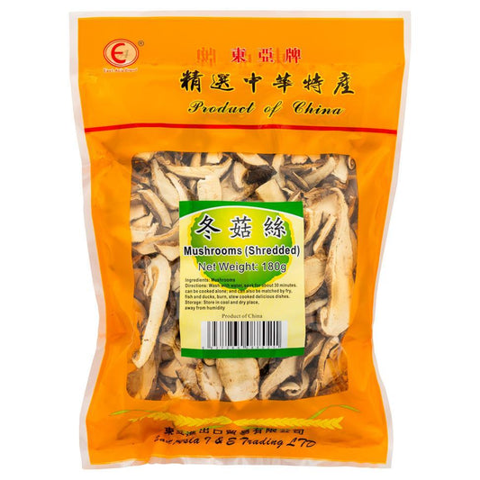 (Case) East Asia Brand Mushrooms (Shredded) 東亞牌 冬菇絲 180g*30