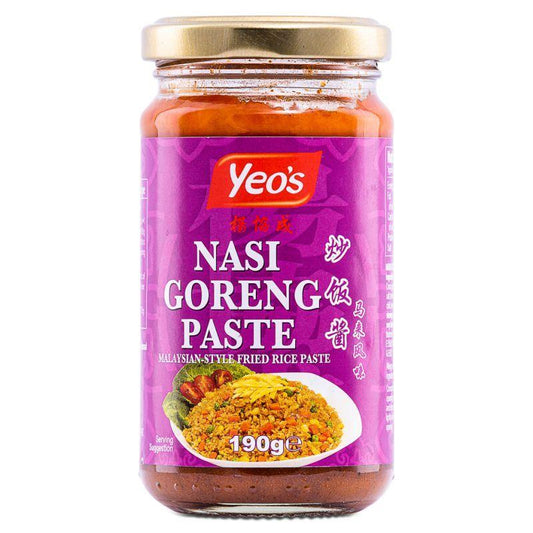 Yeo's Nasi Goreng Paste (Malaysian Style Fried Rice Paste) 楊協成 馬來風味炒飯醬 12 x 190g