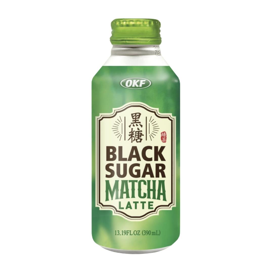 (Case) OKF Black Sugar Matcha Latte 390ml*20
