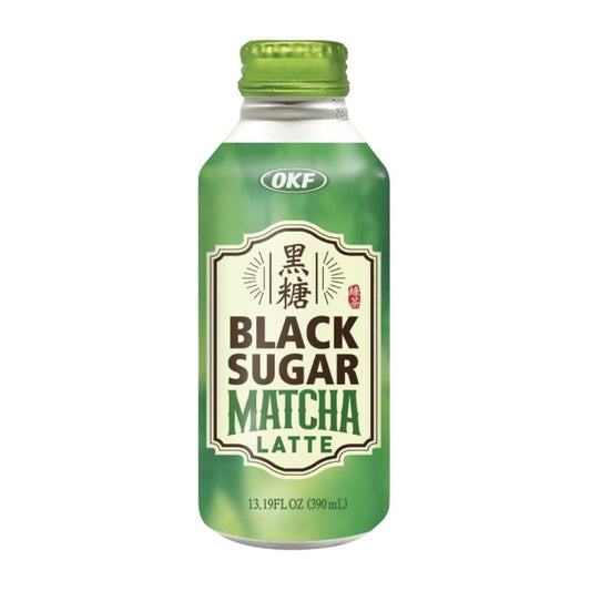 (Case) OKF Black Sugar Matcha Latte 390ml*20