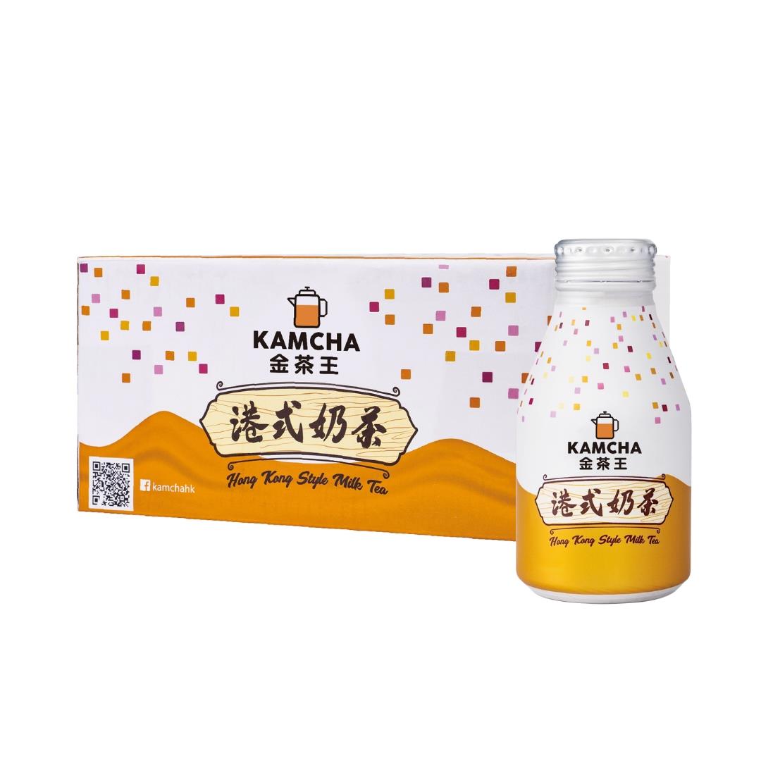 Kam Cha Hong Kong Style Milk Tea 金茶王 港式奶茶 24 x 280ml