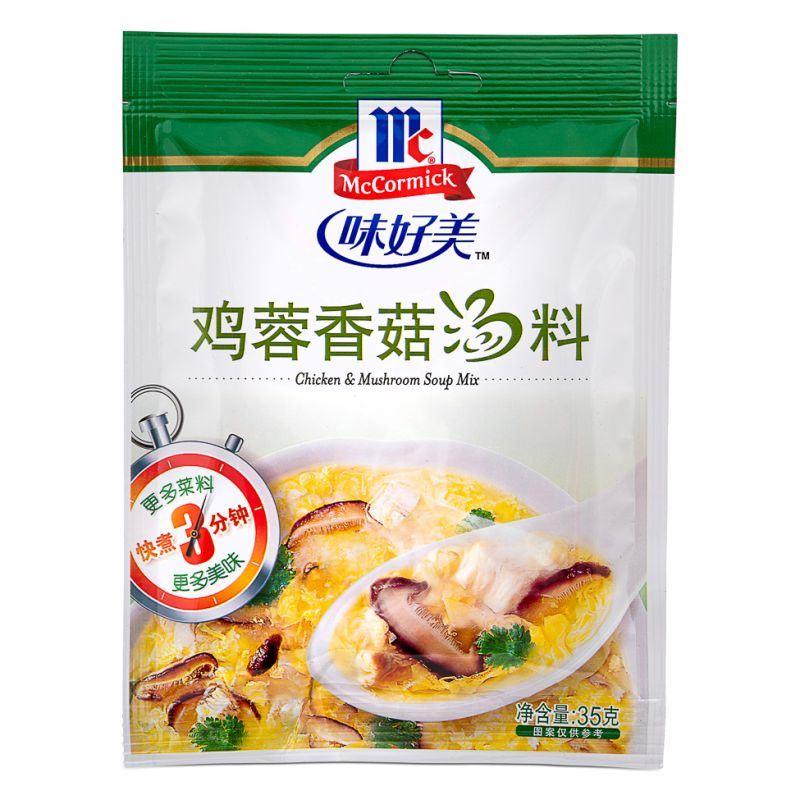 (Case) McCormick Chicken & Mushroom Soup Mix 味好美 雞茸香菇湯料 35g*24