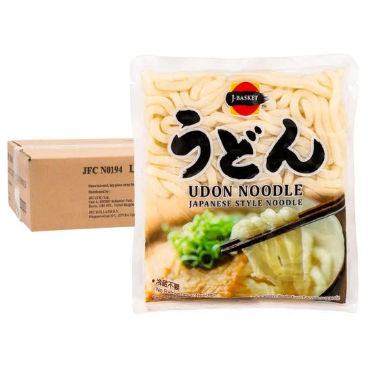 (Case) J-basket Udon Noodle (Japanese Style Noodle) うどん 200g*30