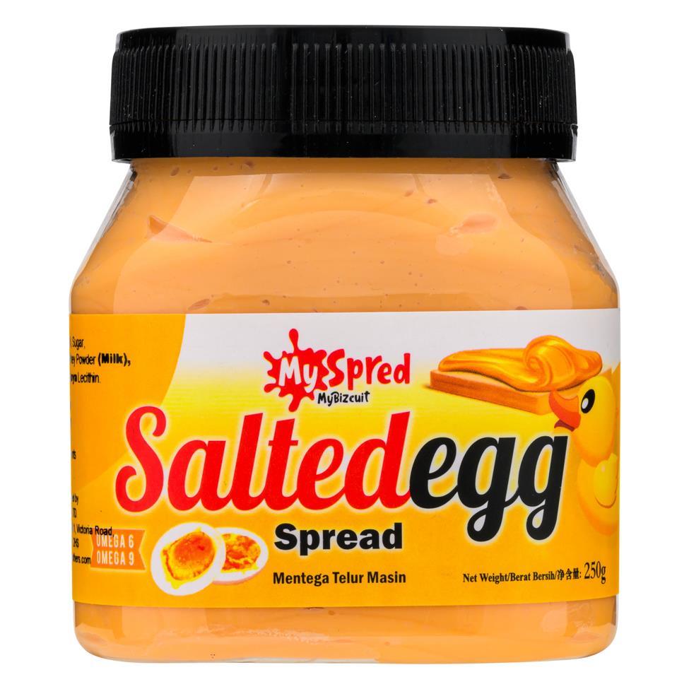 (Case) My Bizcuit Salted Egg Spread 250g*12