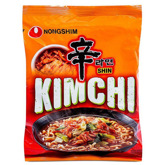 (Case) Nongshim Shin Kimchi Ramyun Noodle 農心 泡菜辛拉麵 (120g*5)*8