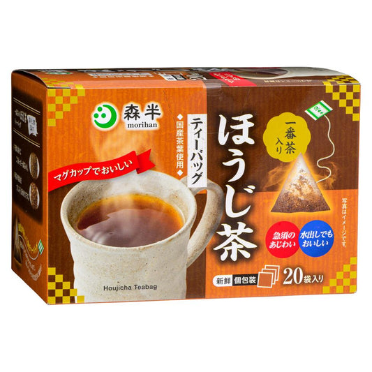 (Case) Kyouei Seicha Morihan Hojicha Tea Bag 36g*8