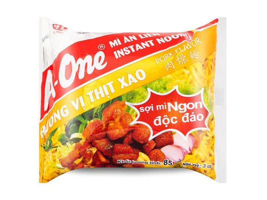 A-One Instant Noodles (Pork Flavour) 肉燥麵 30 x 85g