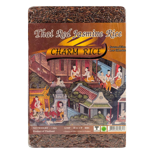 (Case) Charm Thai Red Jasmine Rice 1kg*10