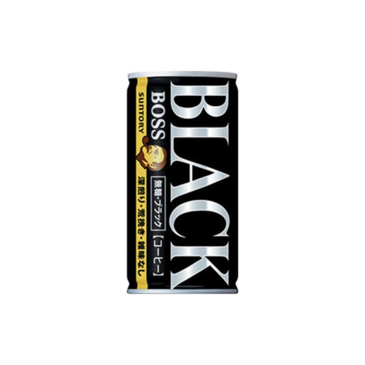 (Case) Suntory BOSS Black Coffee (Can) ボス 無糖ブラック 185g*30