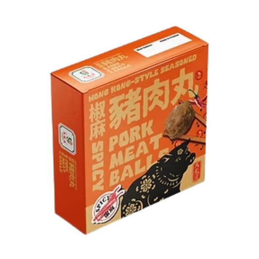 ❄️ Tai Lung Fung Frozen Hong Kong-Style Seasoned Pork Meat Balls (Spicy) 大龍鳳 椒麻豬肉丸 28 x 250g