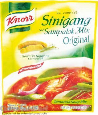 (Case) Knorr Sinigang Sa Sampalok Mix Original Tamarind Soup Mix 40g*144