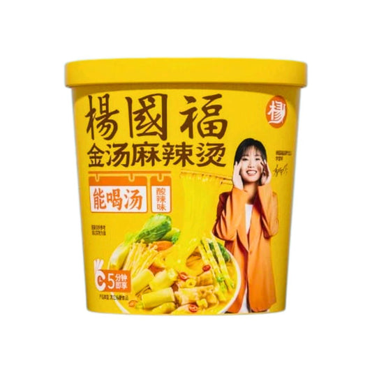 Yang Guo Fu Malatang Hot Pot Cup with Vermicelli (Hot & Sour) 楊國福 金湯麻辣燙 (酸辣味) 18 x 135g
