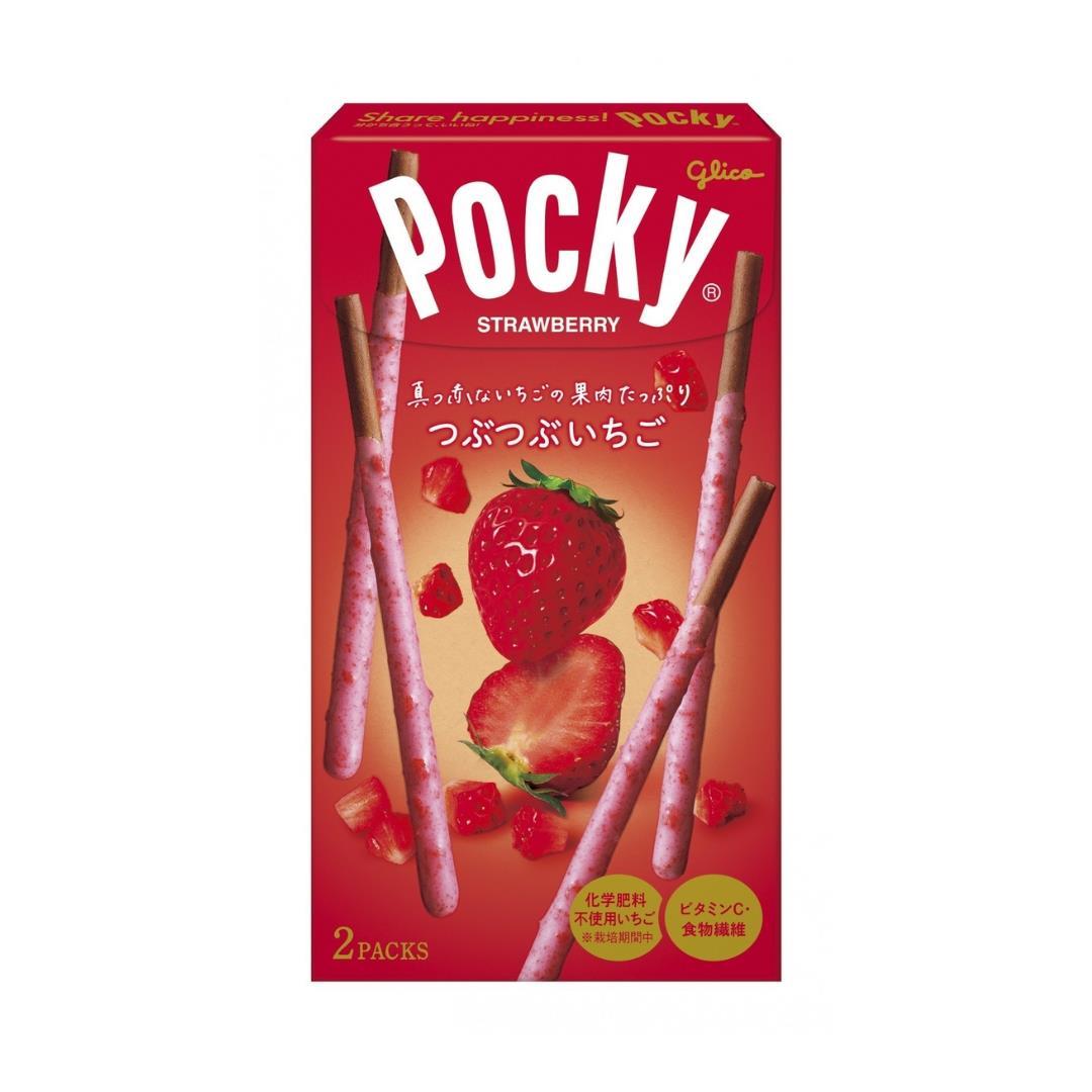 (Multi) Glico Pocky Biscuit Sticks (Strawberry Flavour) (Japanese Version) 55g*10