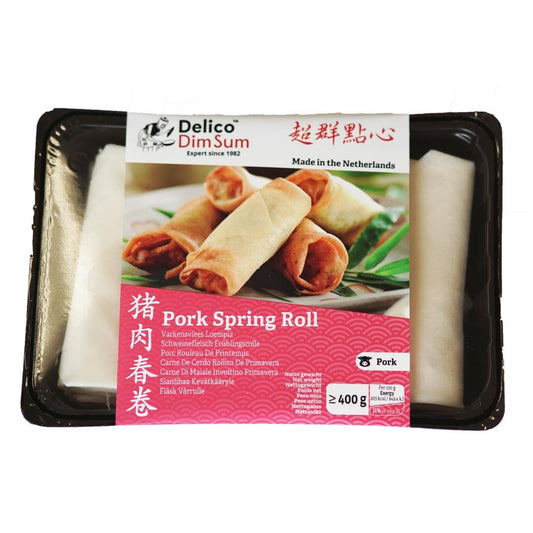 ❄️ Delico Dim Sum Pork Spring Roll 超群點心 豬肉春卷 20 x 400g