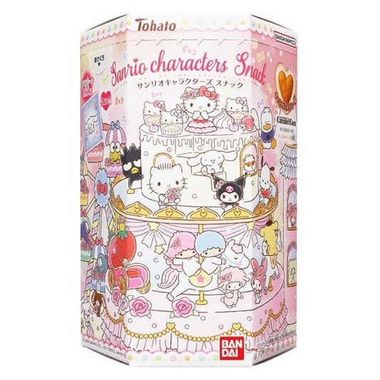 (Case) Tohato Sanrio Caramel Milk Tea Flavour Snack 18g*6*8
