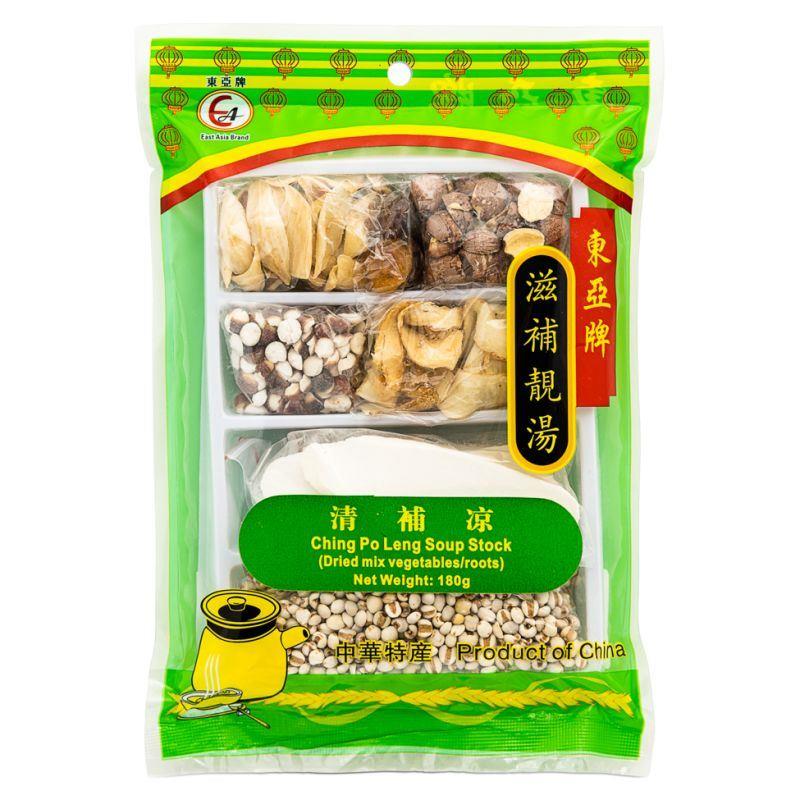 (Case) East Asia Brand Herbal Soup Stock (Ching Po Leng) 東亞牌 清補涼 180g*50