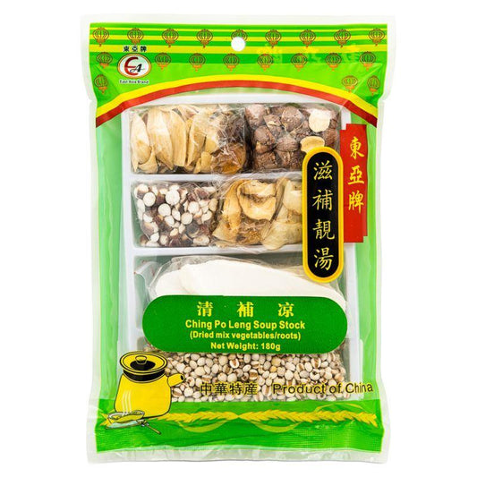 (Case) East Asia Brand Herbal Soup Stock (Ching Po Leng) 東亞牌 清補涼 180g*50