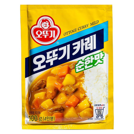 (Case) Ottogi Curry Powder (Mild) 오뚜기 카레 (순한맛) 100g*40