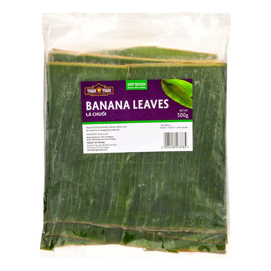 ❄️ Tiger Tiger Frozen Banana Leaves 30 x 500g