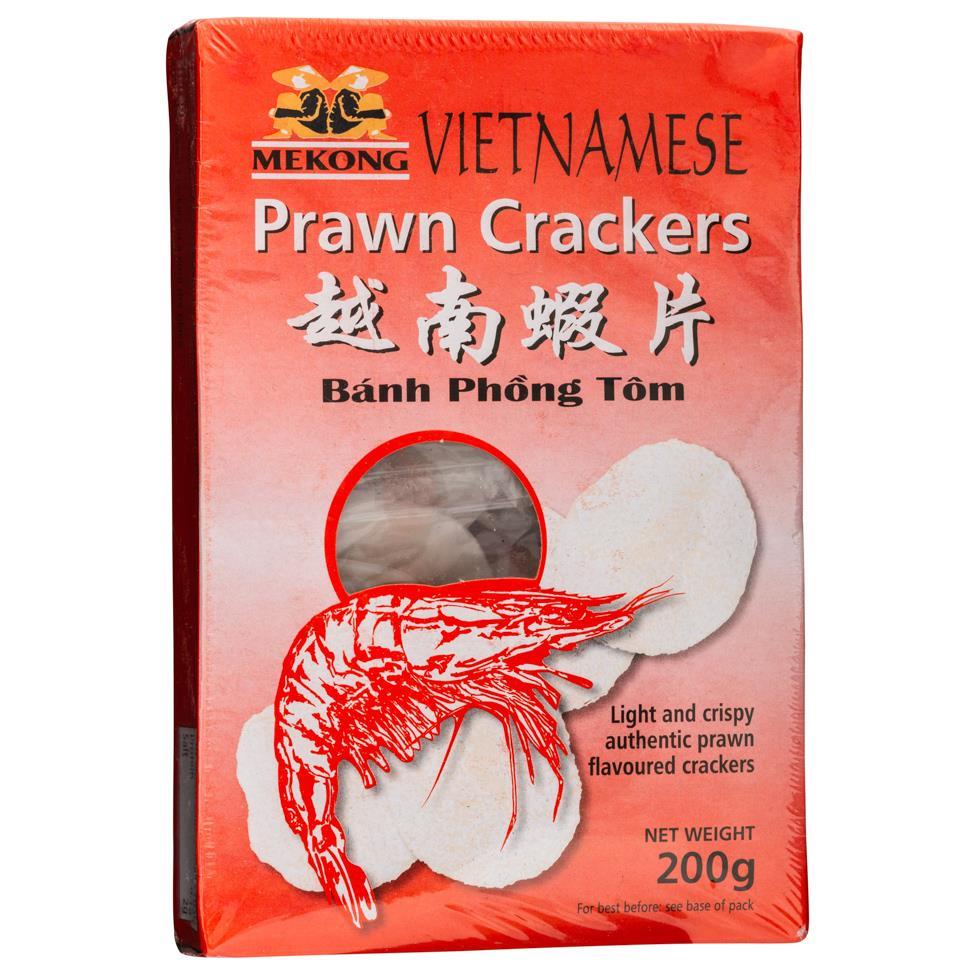 (Case) Mekong Vietnamese Prawn Crackers 越南蝦片 200g*30