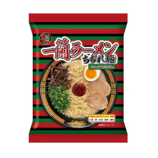 (Case) Ichiran Ramen Curly Noodles ー蘭博多風味豬骨湯拉麵 (附秘製赤辣粉) 133g*30