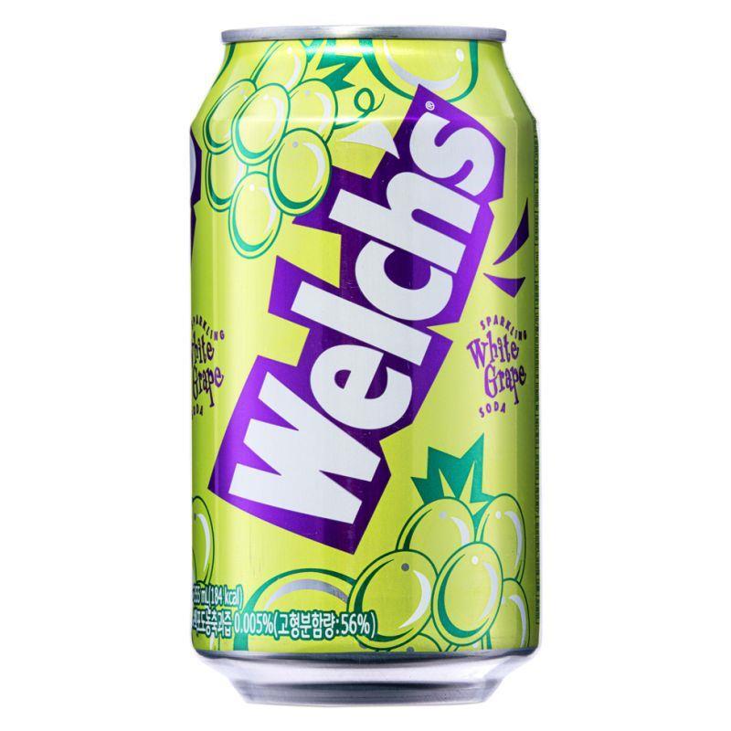(Case) Welch's Sparkling White Grape Soda 355ml*24