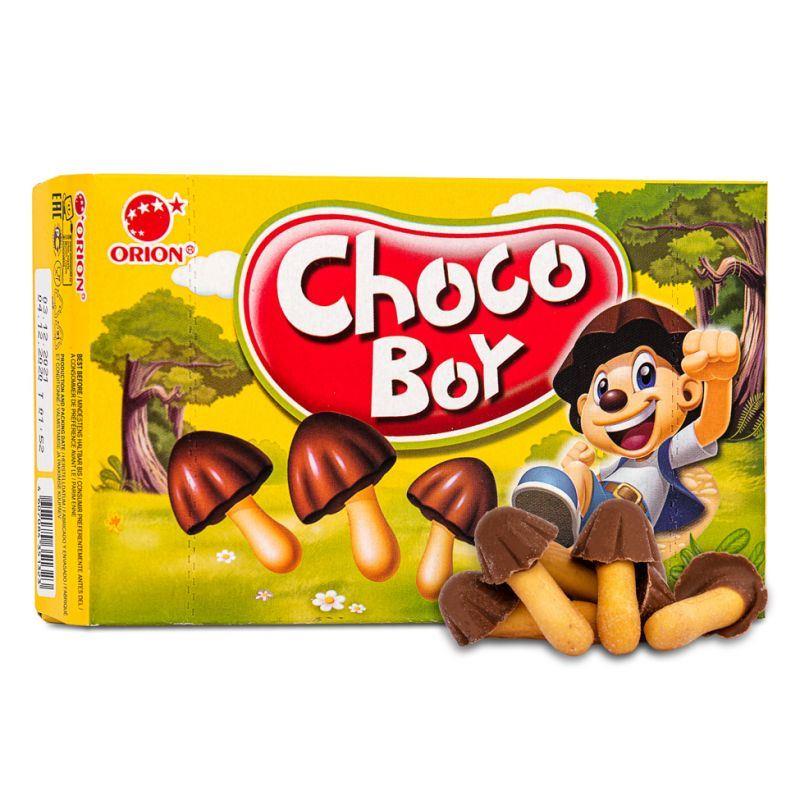 (Case) Orion Choco Boy Chocolate Biscuits 朱古力餅乾 45g*30