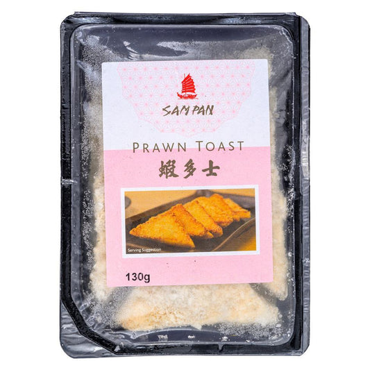 ❄️ Sam Pan Prawn Toast 舢舨 蝦多士 40 x 130g