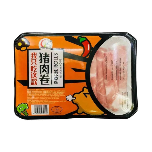 ❄️ Kinda Foods Pork Slices 金達 豬肉卷 18 x 400g