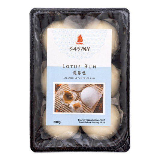 ❄️ Sam Pan Lotus Buns 舢舨 蓮蓉包 20 x 300g
