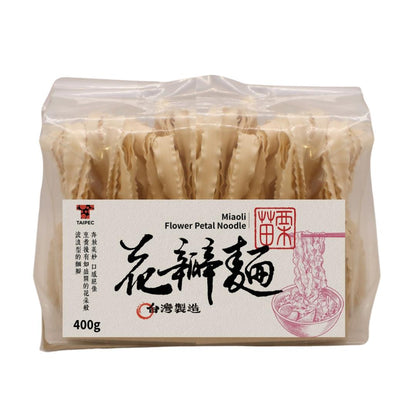 (Case) Taipec Miaoli Flower Petal Noodle 台沛 苗粟花瓣麵 400g*24
