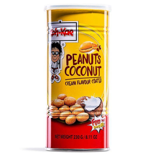 (Case) Koh-Kae Coconut Cream Flavour Coated Peanuts 大哥 椰漿味花生豆 230g*12