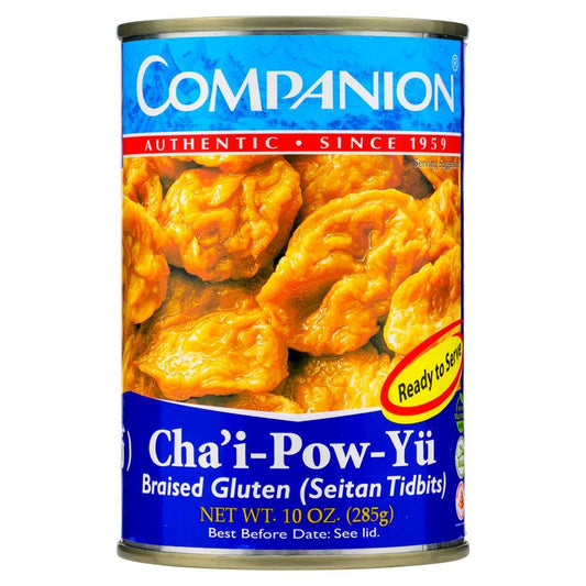 (Case) Companion Cha'i Pow Yu Braised Gluten 285g*24