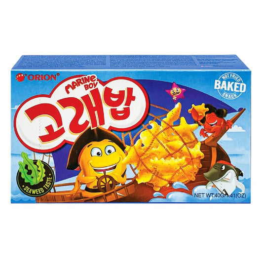 (Case) Orion Koraebap Wheat Baked Snack (Seaweed Flavour) 40g*30