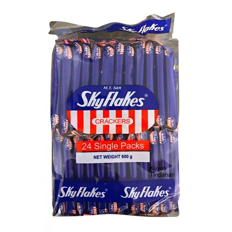 (Case) M.Y. San Skyflakes Crackers 600g (24 packs)*15